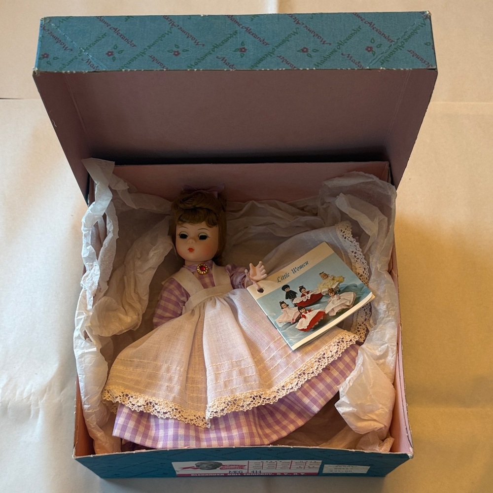 Madame Alexander "Meg" 8" Doll "Little Women" Collection 1960's #414